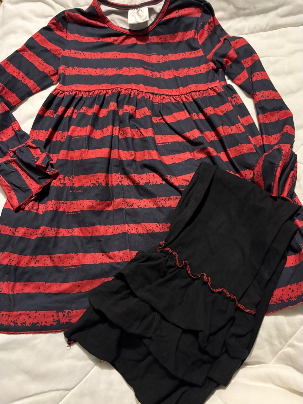 Ruffle girl outfit